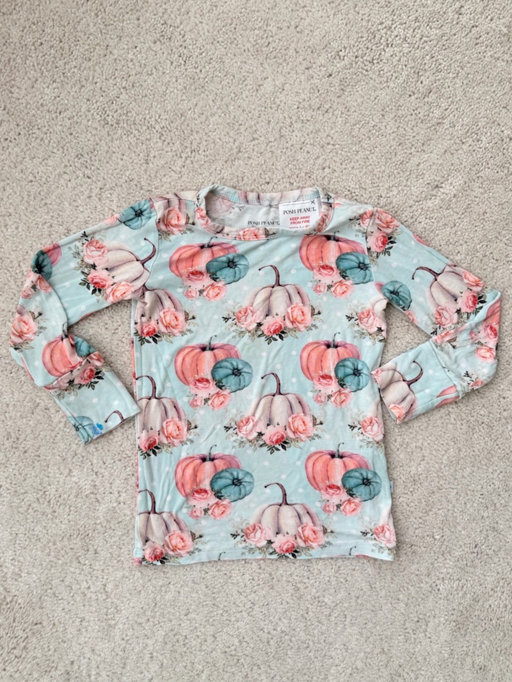 Posh Peanut Jackie Print Long Sleeve Pajama Set - Picture 2 of 15